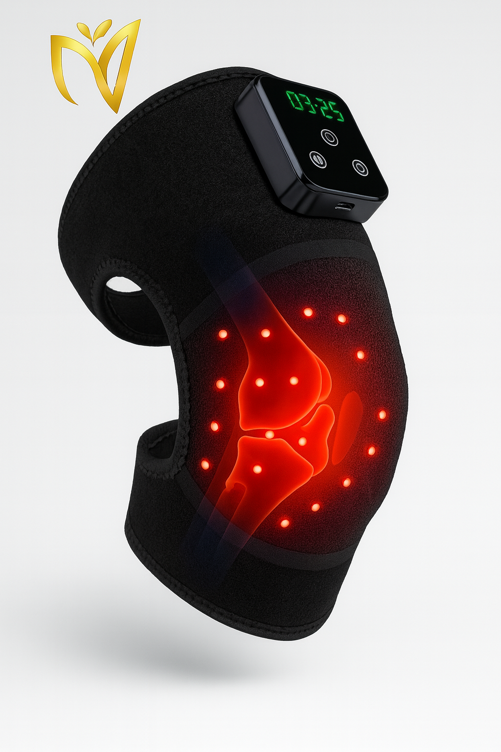 Infrared Knee Pain Relief Massager with Red Light Therapy