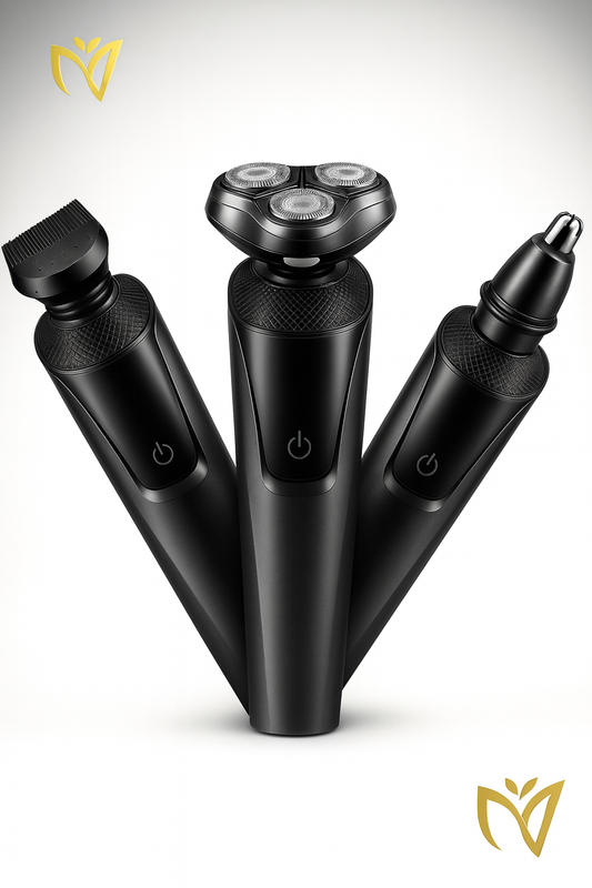 3-in-1 Electric Razor for Men with Trimmer and Shaver