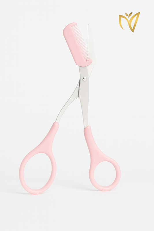 Eyebrow Scissors with Comb for Beginners and Makeup