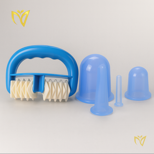 Roller massager 5 pcs vacuum cupping device