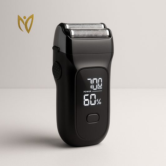 2-in-1 Electric Foil and Bald Shaver for Men