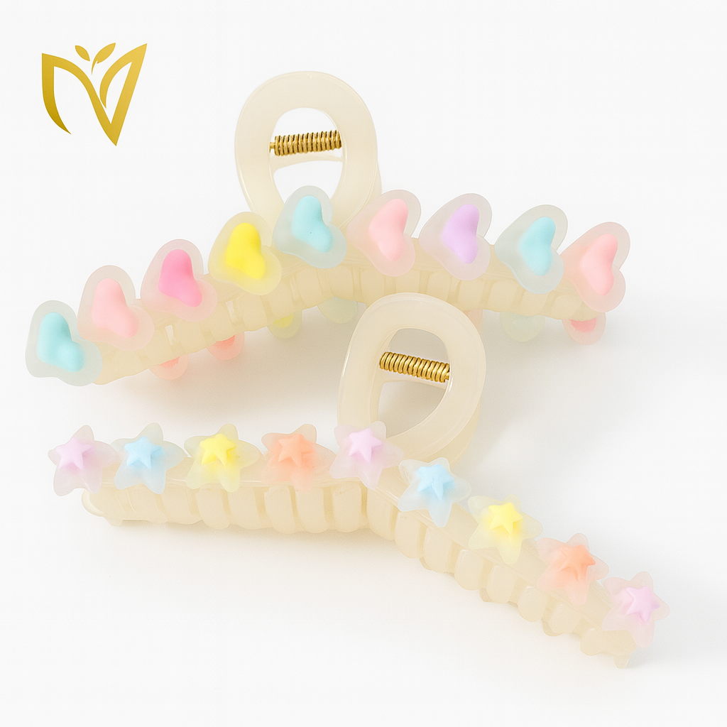 Love Star Hair Clip - Fashionable Simple Accessory